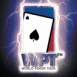 Carte de pique "WPT" dans un éclair